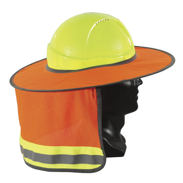 Esko Hardhat Full Sunbrim Fluro Orange - Kiwi Workgear